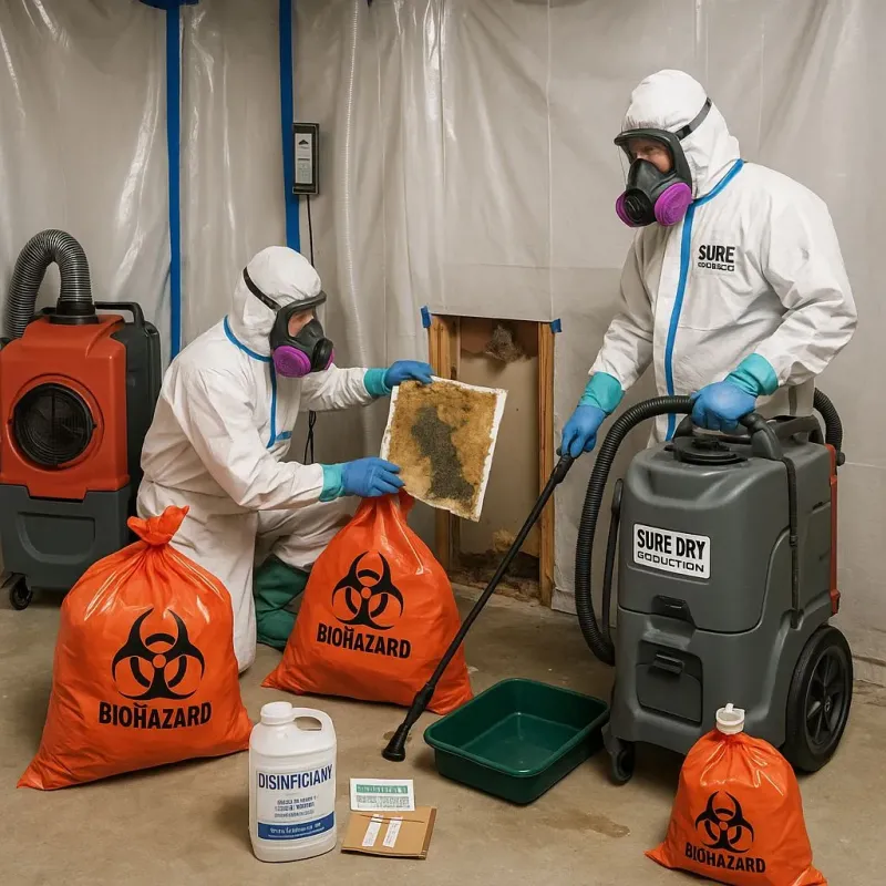 Contaminated Water Handling Protocols process in Stamford, TX