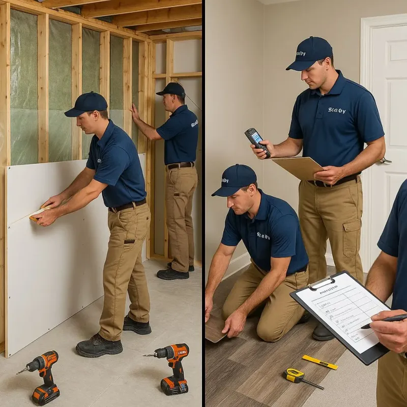 Repairs and Reconstruction process in Stamford, TX