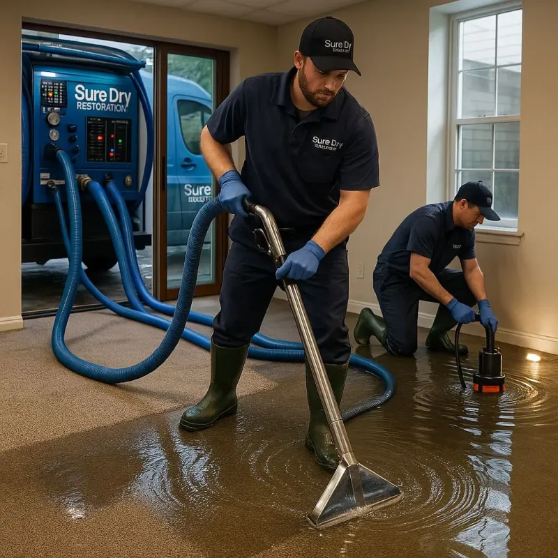 Water Extraction and Removal process in Stamford, TX
